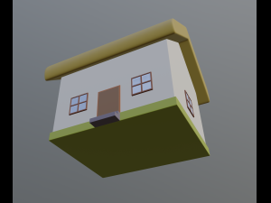 simple house 3D Model