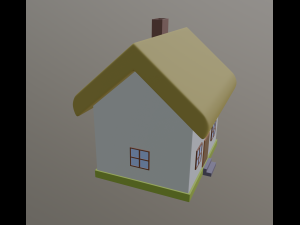 simple house 3D Model