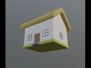 simple house 3D Model