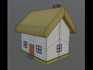 simple house 3D Model