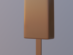 ice-cream on a stick 3D Модель
