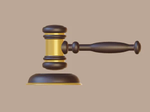 martelo do juiz Modelo 3D