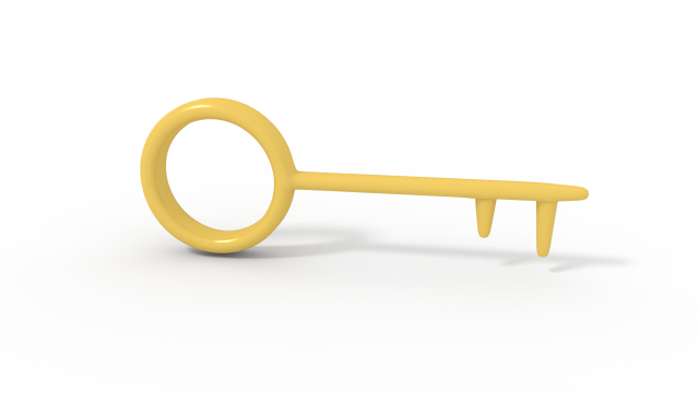 key 3D-Modell .c4d .max .obj .3ds .fbx .stl .blend 