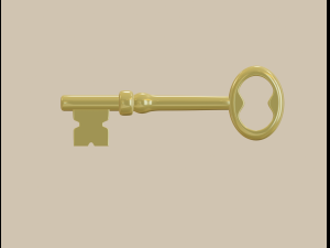 key 3D Model