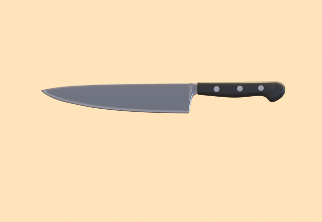 knife 3D 模型 .c4d .max .obj .3ds .fbx .stl .blend 