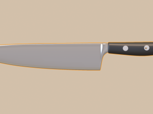 knife 3D 模型