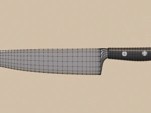 coltello Modello 3D