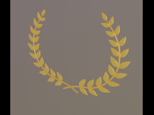laurel wreath 3D Model