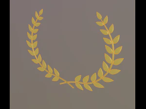 laurel wreath 3D Model