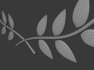laurel wreath 3D Model