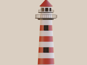 lighthouse 3D 模型
