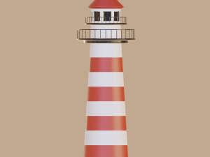 lighthouse 3D 模型