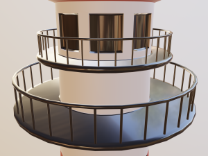 lighthouse 3D 模型