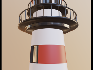 lighthouse 3D 模型