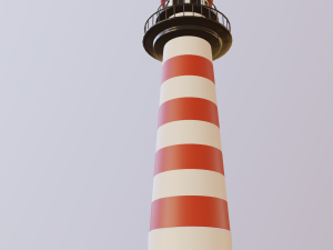lighthouse 3D 模型