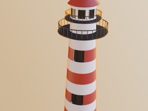 lighthouse 3D 模型