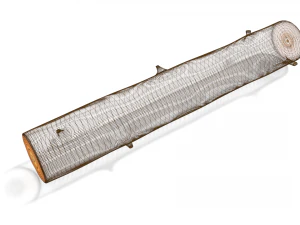 log 3D Model