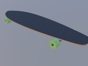 longboard 3D Model