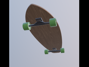 longboard 3D Model