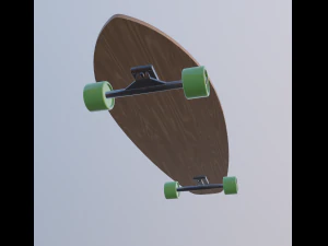 longboard 3D Model