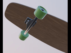 longboard 3D Model