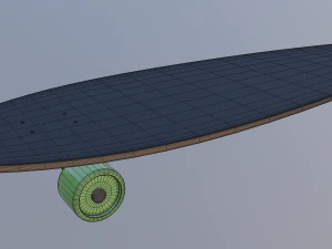 longboard 3D Model