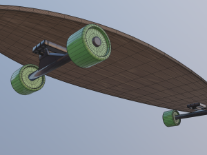 longboard 3D Model