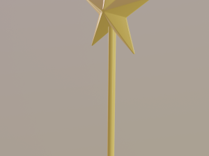 magical wand Model 3D