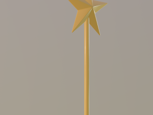 magical wand Model 3D