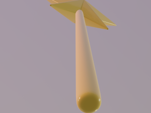 magical wand Model 3D