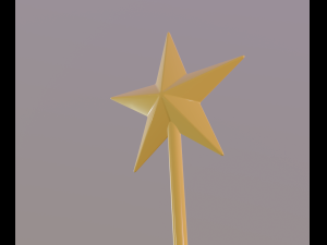 magical wand Model 3D