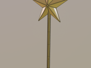 magical wand Model 3D