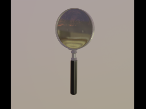 magnifying glass 3D Model