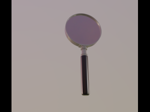 magnifying glass 3D Model