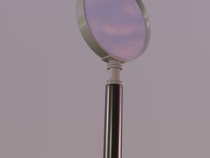 magnifying glass 3D Model