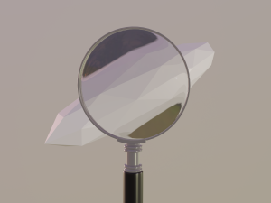 magnifying glass 3D Model