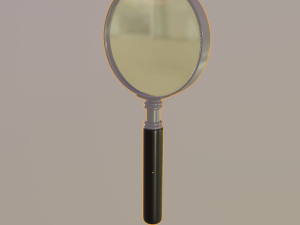 magnifying glass 3D Model