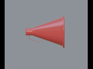acoustic megaphone 3D Модель