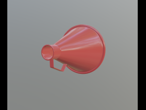 acoustic megaphone 3D Модель