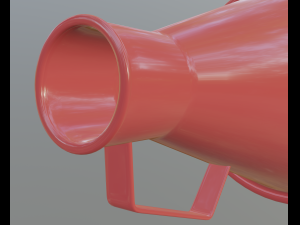 acoustic megaphone 3D Модель