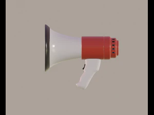 megaphone 3D Model