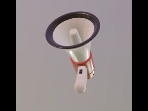megaphone 3D Model