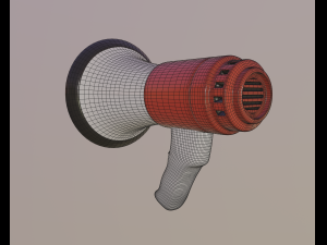 megaphone 3Dモデル
