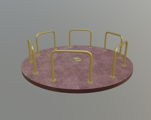 merry go round 3Dモデル .c4d .max .obj .3ds .fbx .stl .blend 