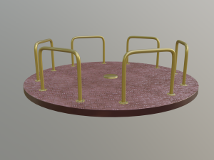 merry go round 3Dモデル