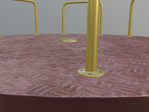merry go round 3Dモデル