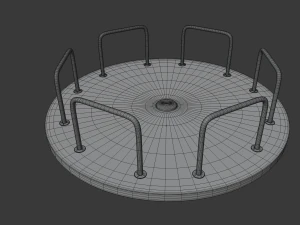 merry go round 3D Model