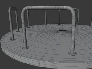 merry go round 3Dモデル