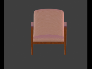 mid-century chair 3D Model