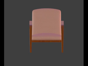 mid-century chair 3D Model